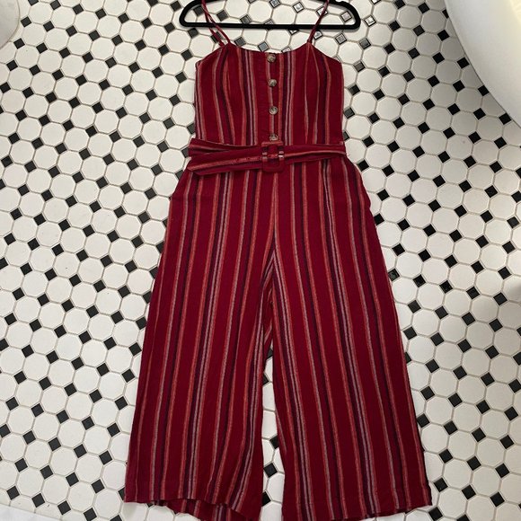 Striped Jumpsuit, Indigo Rein, M - Picture 2 of 5